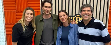 Dafne Fernández y Sergio Mur con Eva Soriano y Nacho García en Cuerpos especiales Dafne Fernández y Sergio Mur con Eva Soriano y Nacho García en Cuerpos especiales