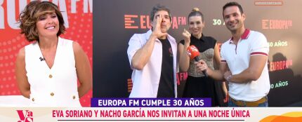 'Ahora Sonsoles' no se pierde la Fiesta 30 A&ntilde;os de Europa FM