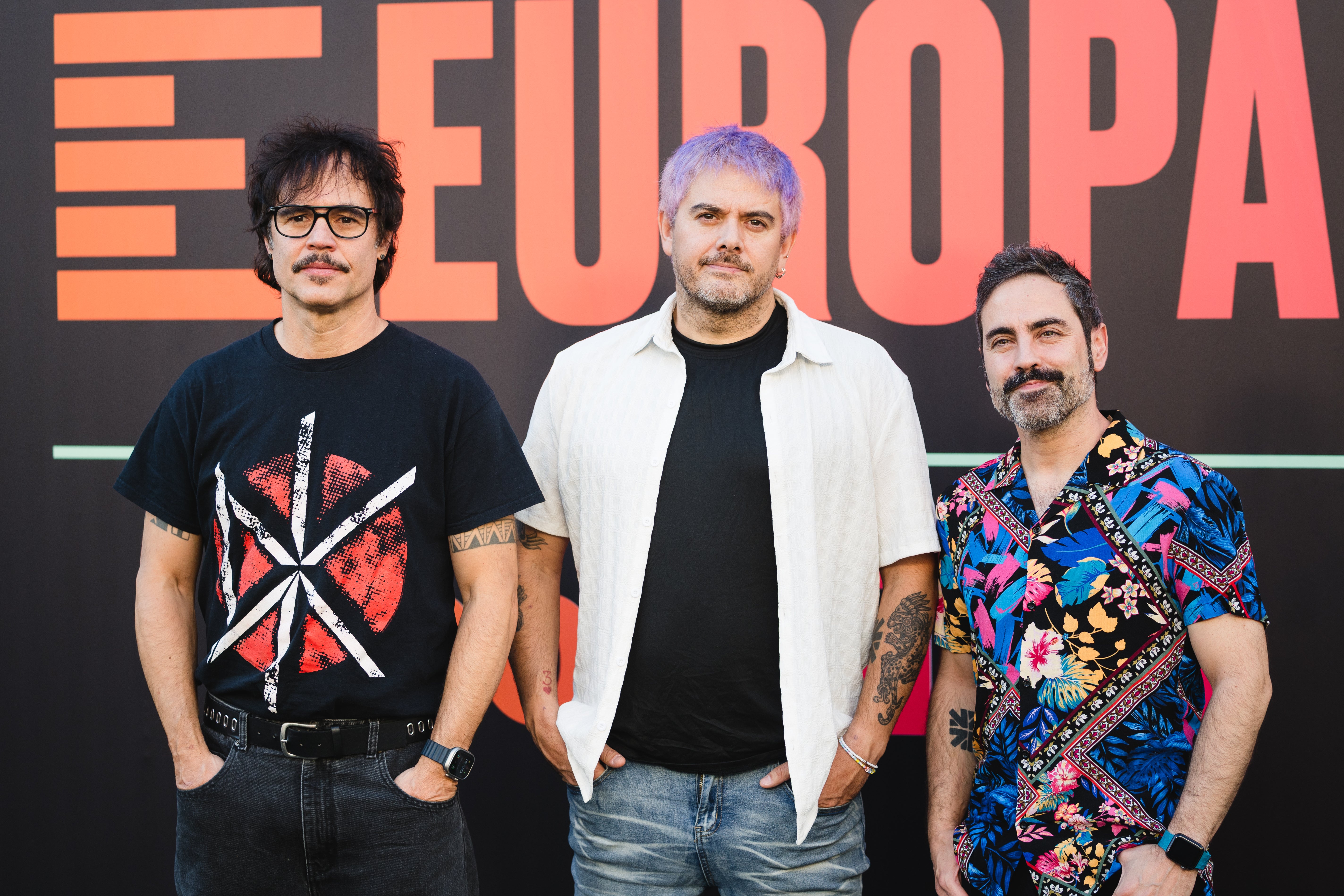 Despistaos, antes del inicio de la Fiesta 30 Años Europa FM Despistaos, antes del inicio de la Fiesta 30 Años Europa FM