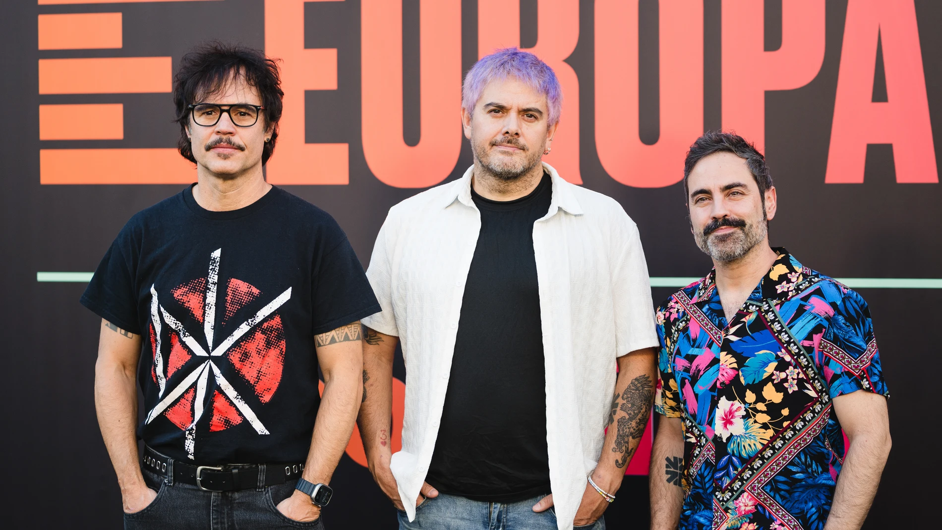 Despistaos, antes del inicio de la Fiesta 30 Años Europa FM Despistaos, antes del inicio de la Fiesta 30 Años Europa FM