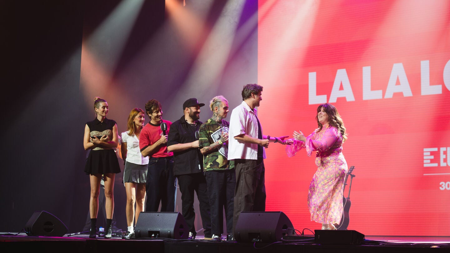 Lalachus con La La Love You en la fiesta de Europa FM