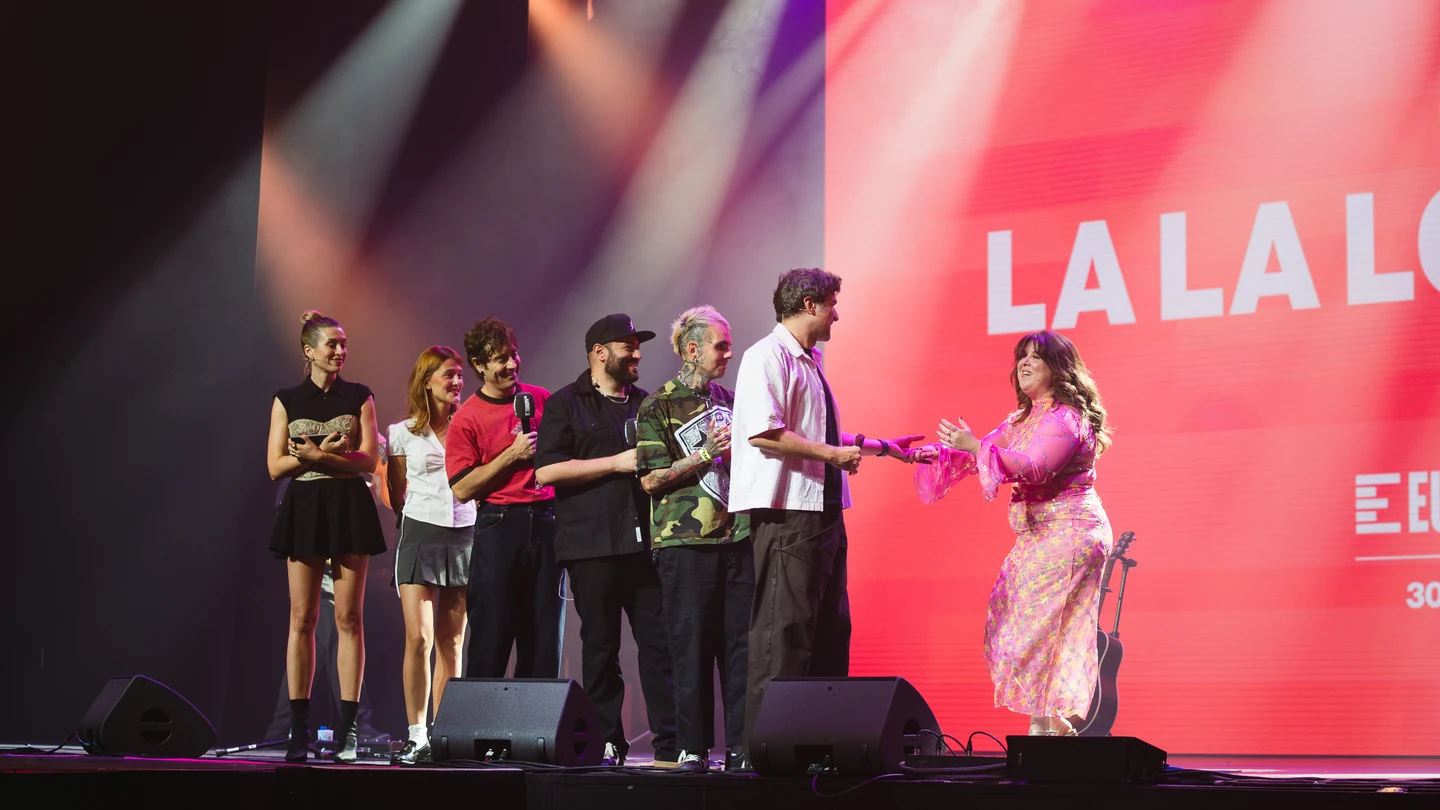 Lalachus con La La Love You en la fiesta de Europa FM Lalachus con La La Love You en la fiesta de Europa FM