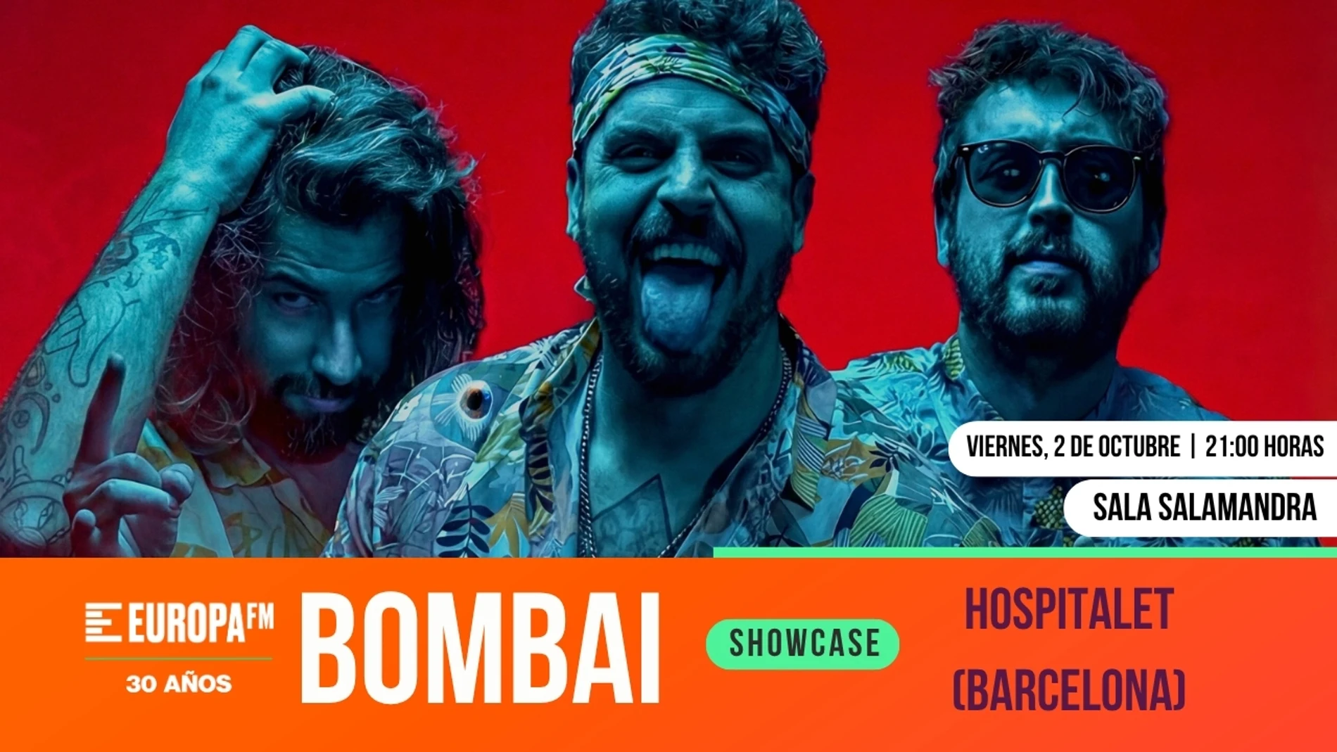 ¿Te vienes al showcase de Bombai en Hospitalet (Barcelona)? ¿Te vienes al showcase de Bombai en Hospitalet (Barcelona)?
