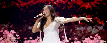 Olivia Rodrigo en el primer concierto de su gira 'The Unraveled Tour', en Hartford (Estados Unidos) Olivia Rodrigo en el primer concierto de su gira 'The Unraveled Tour', en Hartford (Estados Unidos)