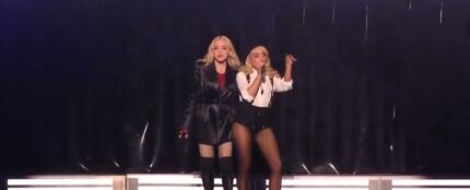 Madonna y Sabrina Carpenter en los MTV VMAs