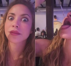 Shakira bebiendo una gota de un vino de 200 años Shakira bebiendo una gota de un vino de 200 años
