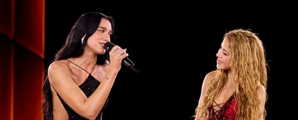 Dua Lipa y Shakira en Madrid Dua Lipa y Shakira en Madrid