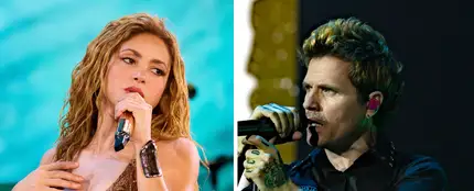 Shakira y Dani Martín Shakira y Dani Martín