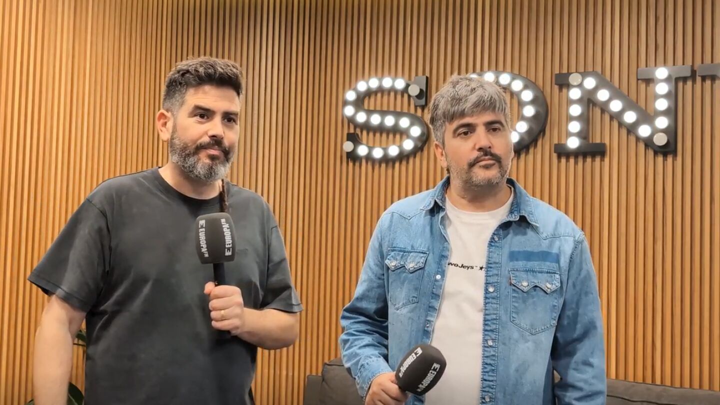 Estopa en su entrevista con Europa FM