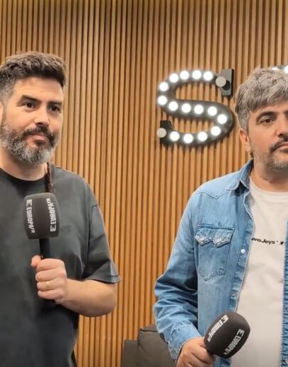 Estopa en su entrevista con Europa FM