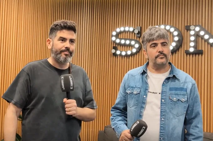 Estopa en su entrevista con Europa FM Estopa en su entrevista con Europa FM