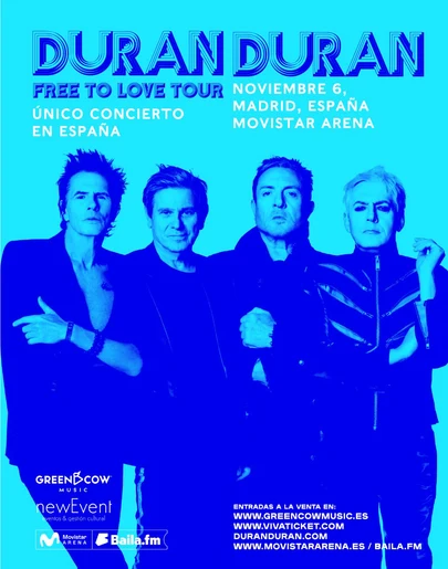 ¡Europa y Melodía FM, radio oficial del concierto de Duran Duran en Madrid! ¡Europa y Melodía FM, radio oficial del concierto de Duran Duran en Madrid!