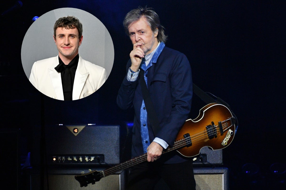 Paul McCartney y Paul Mescal Paul McCartney y Paul Mescal