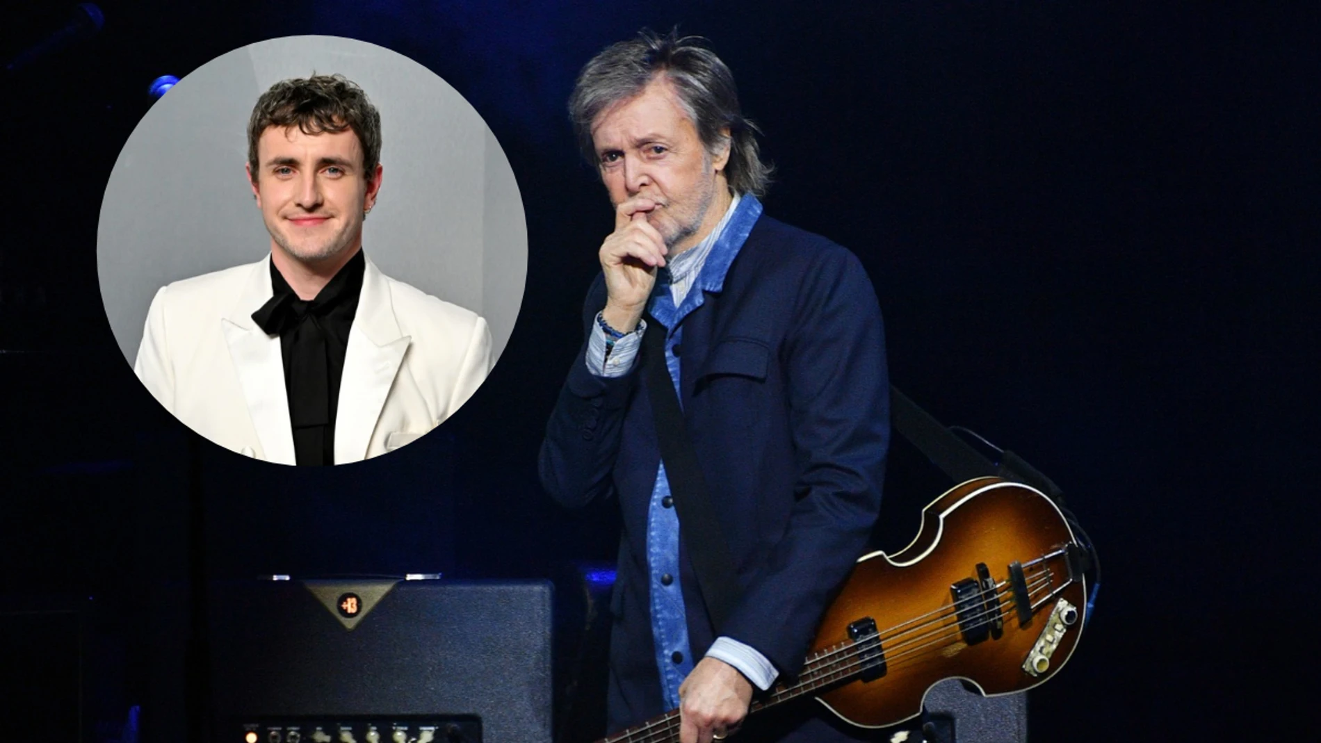 Paul McCartney y Paul Mescal Paul McCartney y Paul Mescal