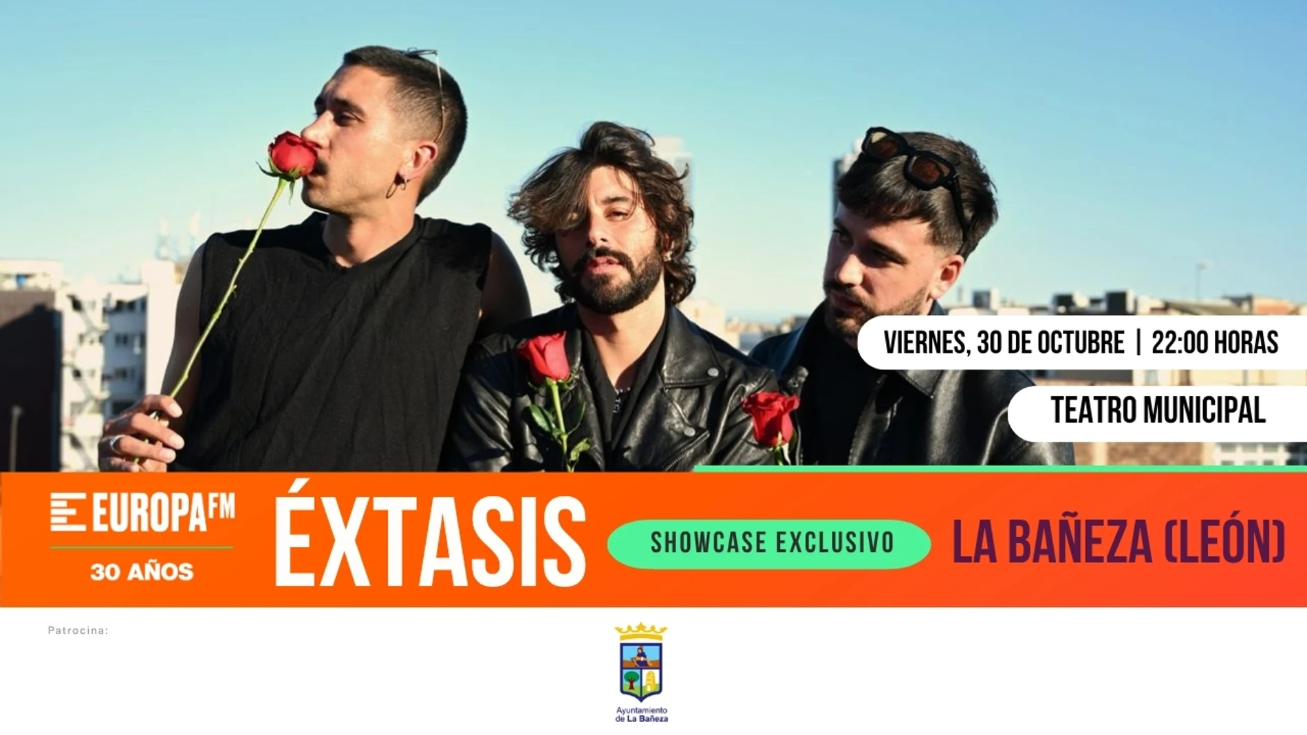 Apúntate al showcase exclusivo de Éxtasis en La Bañeza (León) Apúntate al showcase exclusivo de Éxtasis en La Bañeza (León)