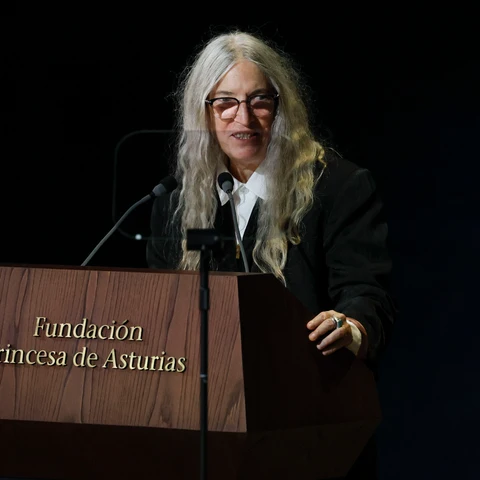 Patti Smith recoge el Premio Princesa de Asturias de las Artes Patti Smith recoge el Premio Princesa de Asturias de las Artes