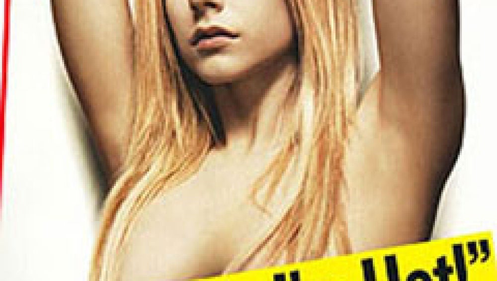 Avril Lavigne al desnudo