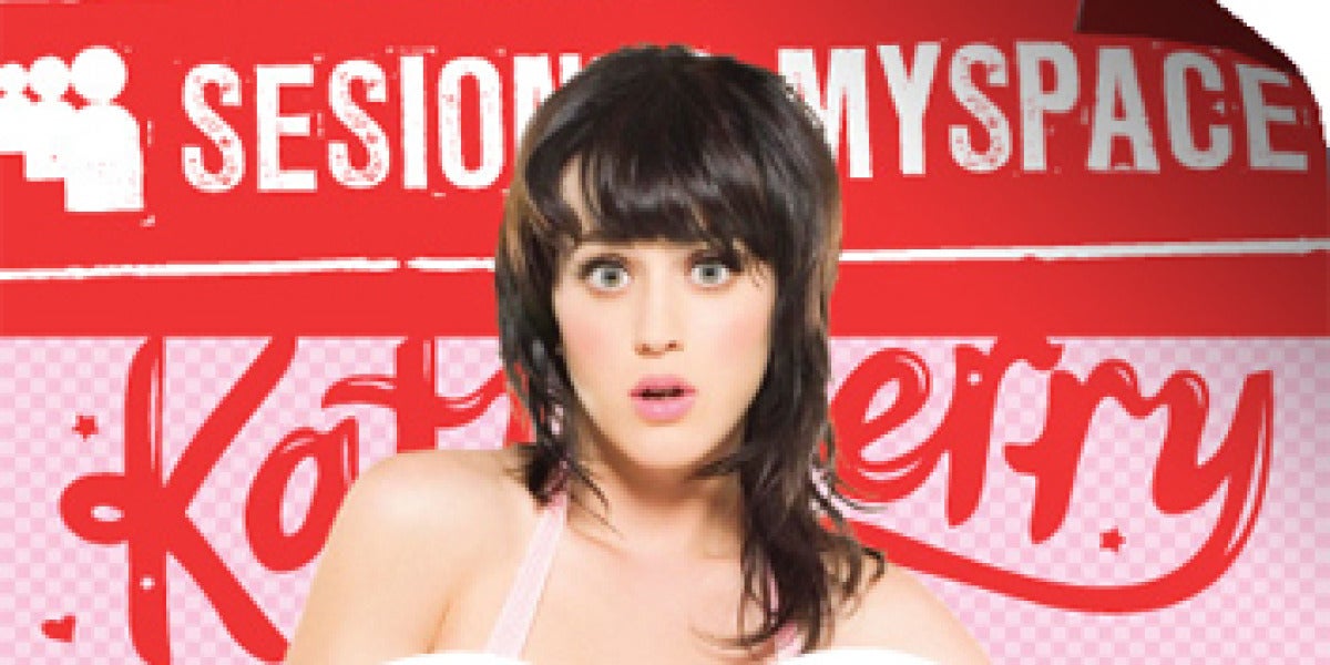 Katy Perry con Myspace