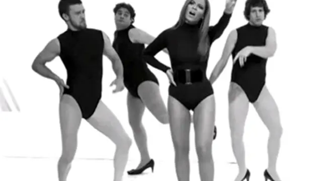 Timberlake baila con Beyoncé