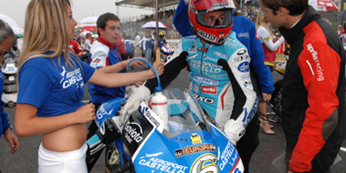 La lluvia, protagonista del GP de Italia