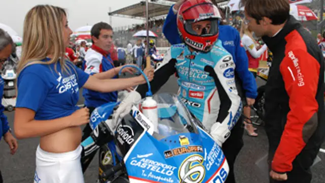 La lluvia, protagonista del GP de Italia
