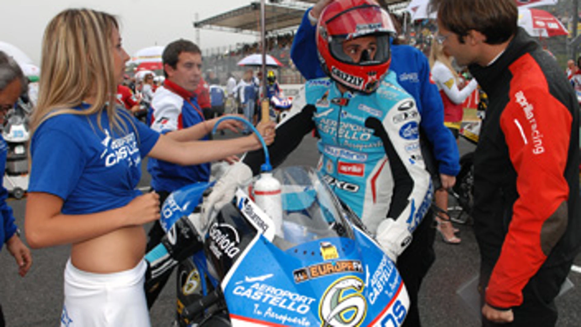 La lluvia, protagonista del GP de Italia La lluvia, protagonista del GP de Italia