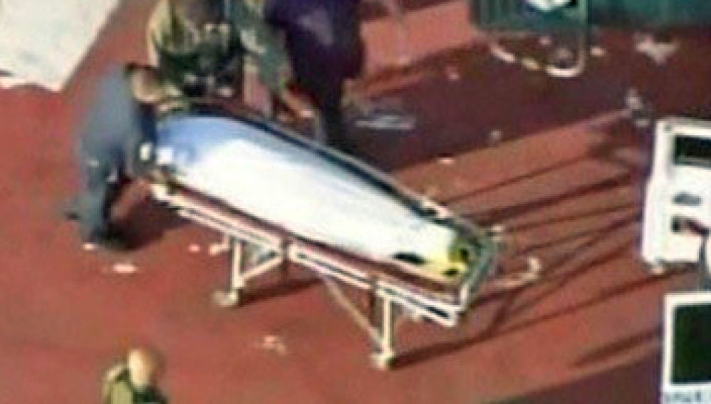 El cadáver de Michael Jackson fue trasladado en helicóptero