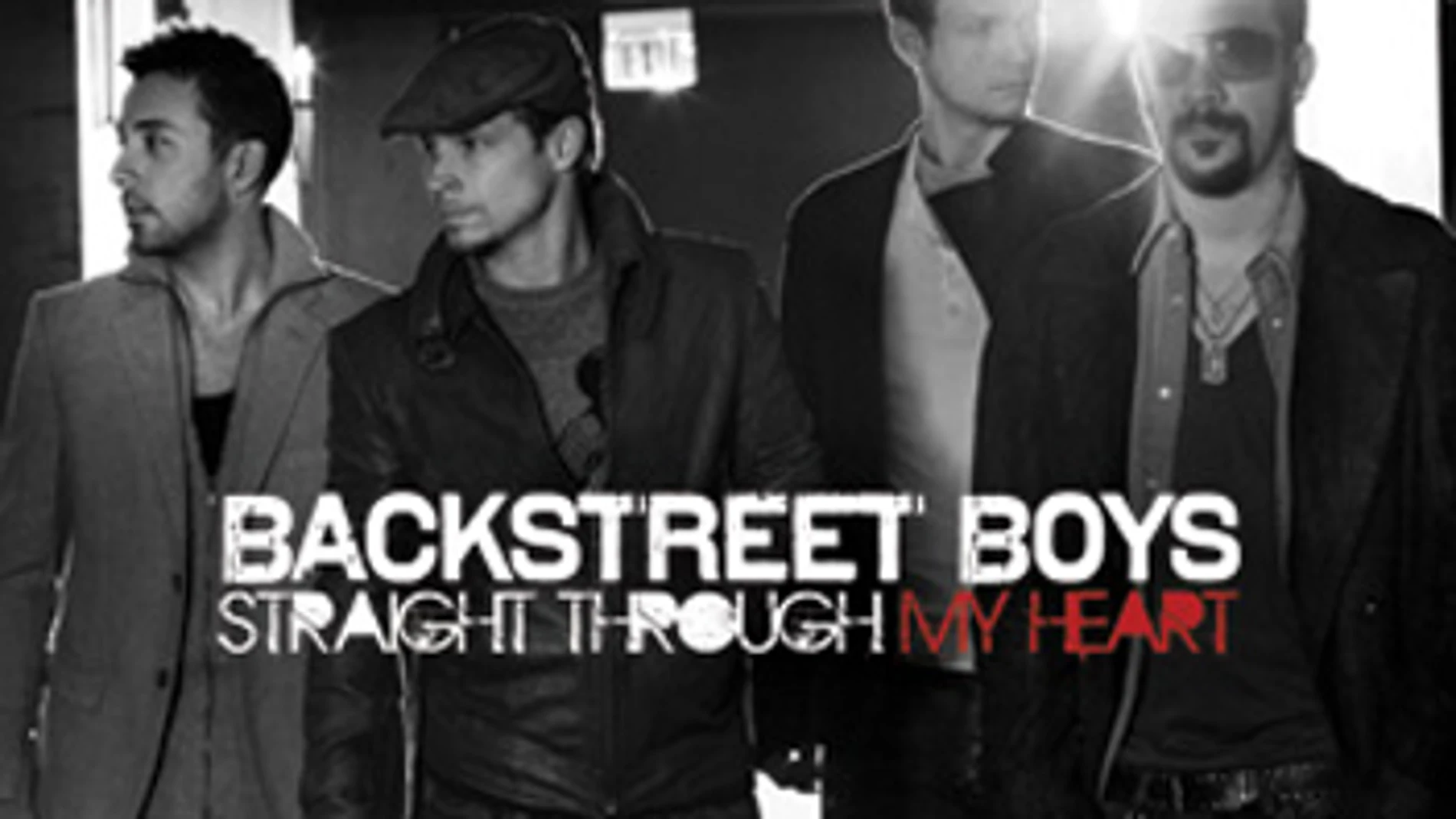 Portada del sencillo Straight Through My Heart Portada del sencillo Straight Through My Heart