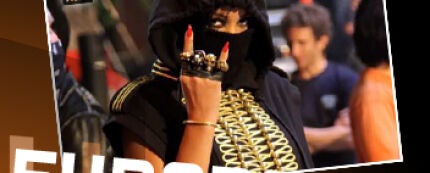 Rihanna en el videoclip de Run this town