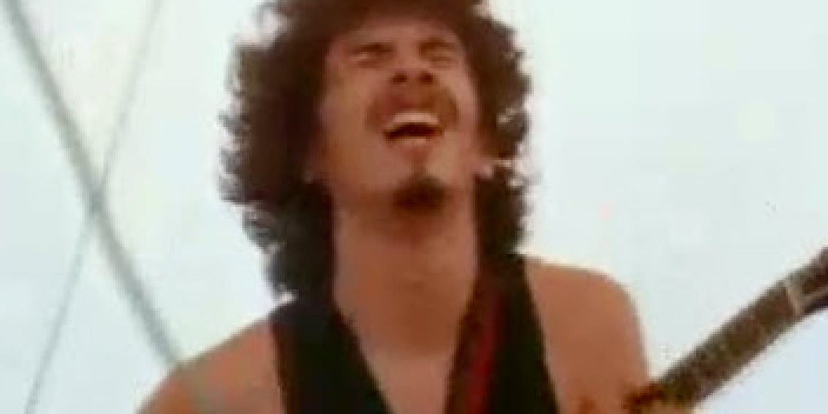Santana en la primera edición Woodstock