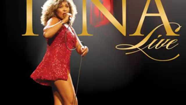 Portada de disco de Tina Turner Live