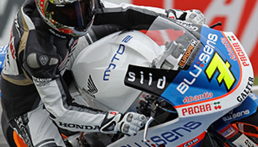 Alex Crivillé prueba en Assen la BQR Honda-Moto 2