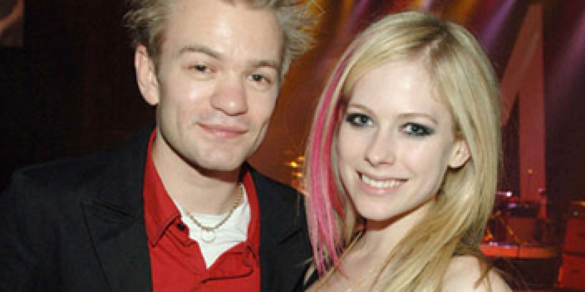 Avril y su ex marido Deryck