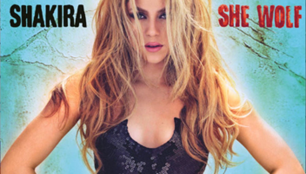 Shakira en la portada de su último disco