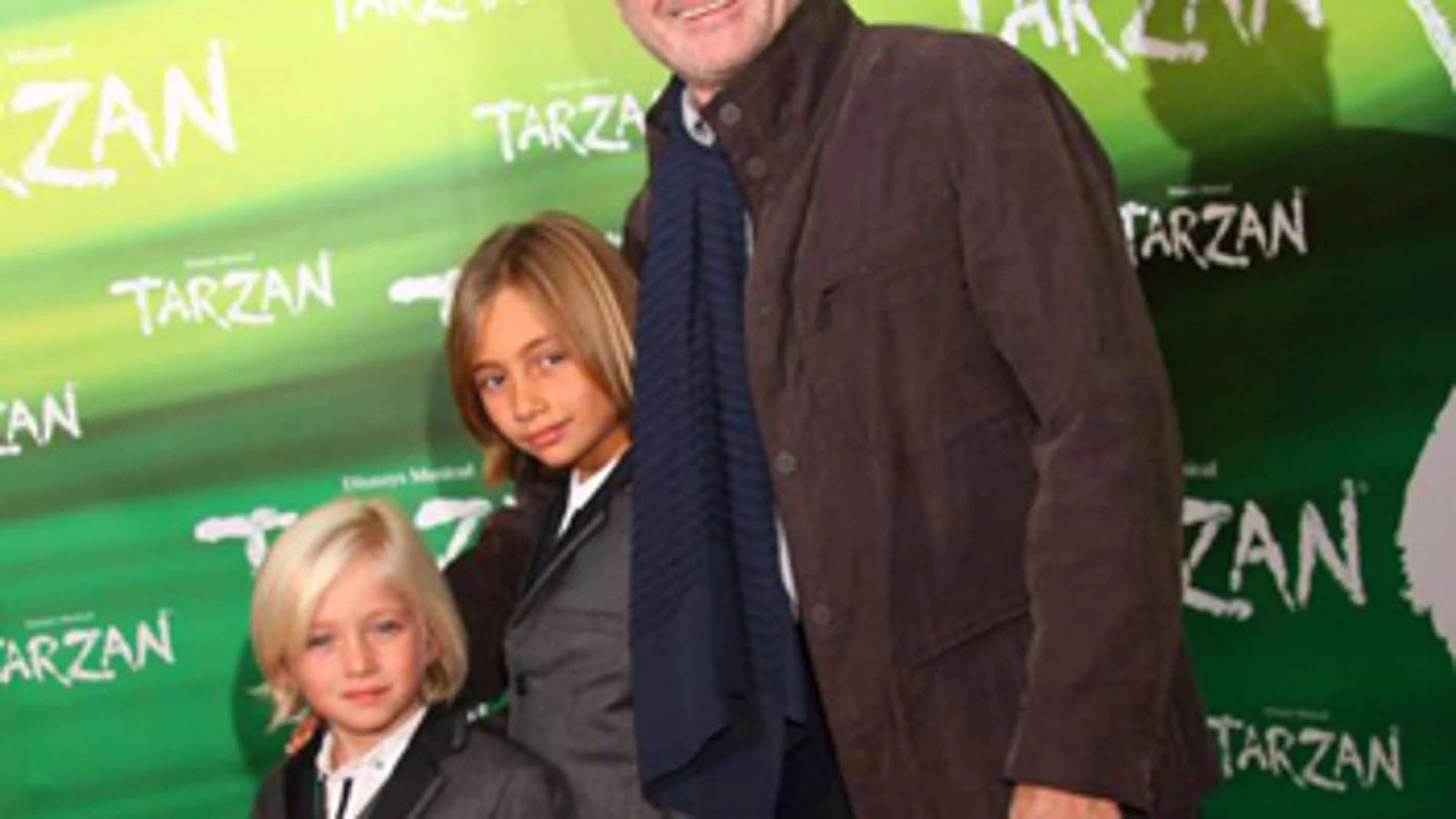 Phil Collins, ayer en el musical de Broadway Tarzán Phil Collins, ayer en el musical de Broadway Tarzán