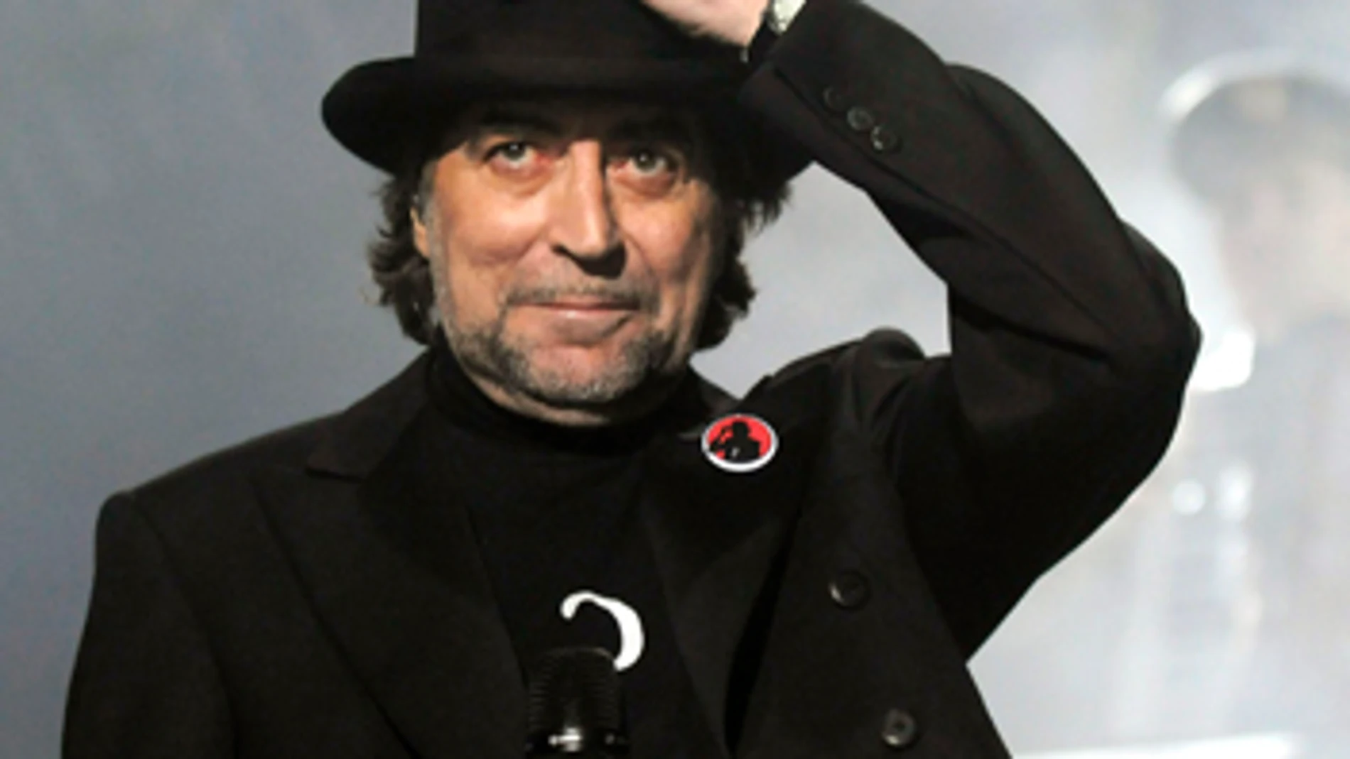 Joaquín Sabina abarrotó el Palacio de Deportes de Madrid Joaquín Sabina abarrotó el Palacio de Deportes de Madrid