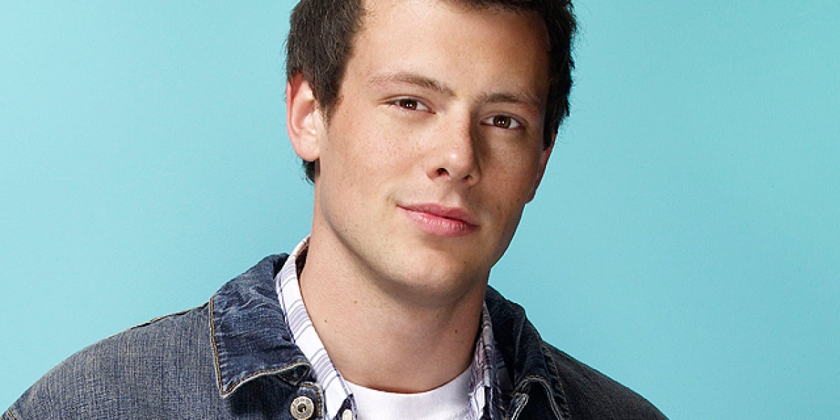 Cory Monteith es Finn Hudson en Glee