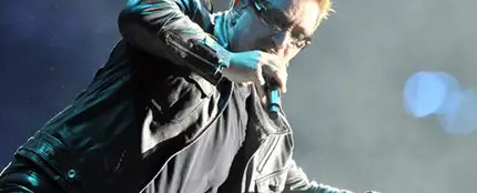 Bono, vocalista de U2 Bono, vocalista de U2