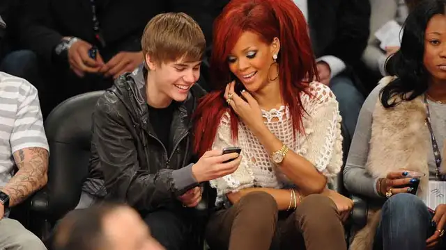 Justin Bieber y Rihanna juntos en el All Star
