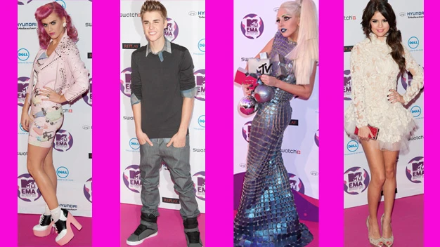Las celebrities lo dieron todo en los Premios MTV Europa Las celebrities lo dieron todo en los Premios MTV Europa
