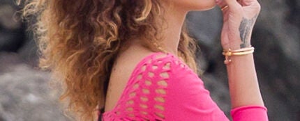 La cantante Rihanna La cantante Rihanna
