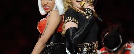 Nicki Minaj y Madonna, hechas unas cheerleaders 