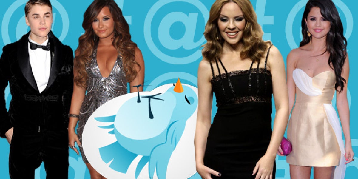 Celebrities amenzadas por Twitter