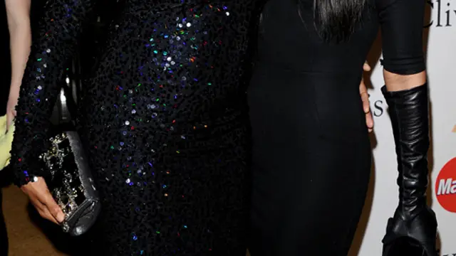 Whitney Houston con su hija Bobbi Kristina Brown