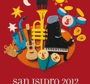 Cartel de las fiestas de San Isidro 2012 Cartel de las fiestas de San Isidro 2012
