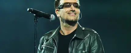 El cantante de U2, Bono. El cantante de U2, Bono.