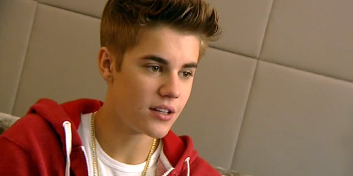 Justin Bieber, en la entrevista con Javier Gallego
