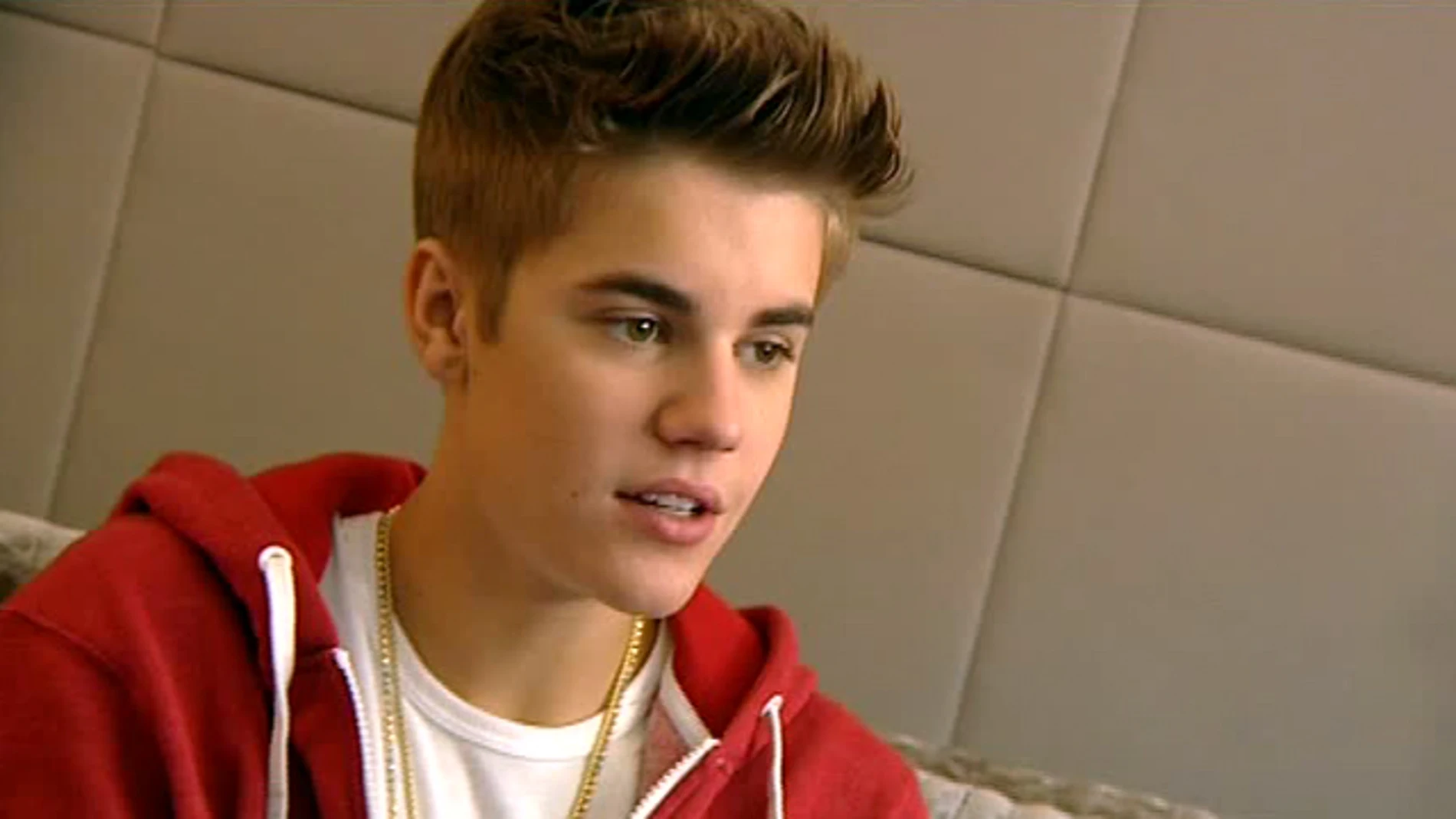 Justin Bieber, en la entrevista con Javier Gallego Justin Bieber, en la entrevista con Javier Gallego