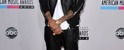 Chris Brown, mientras Rihanna estuvo de concierto en París