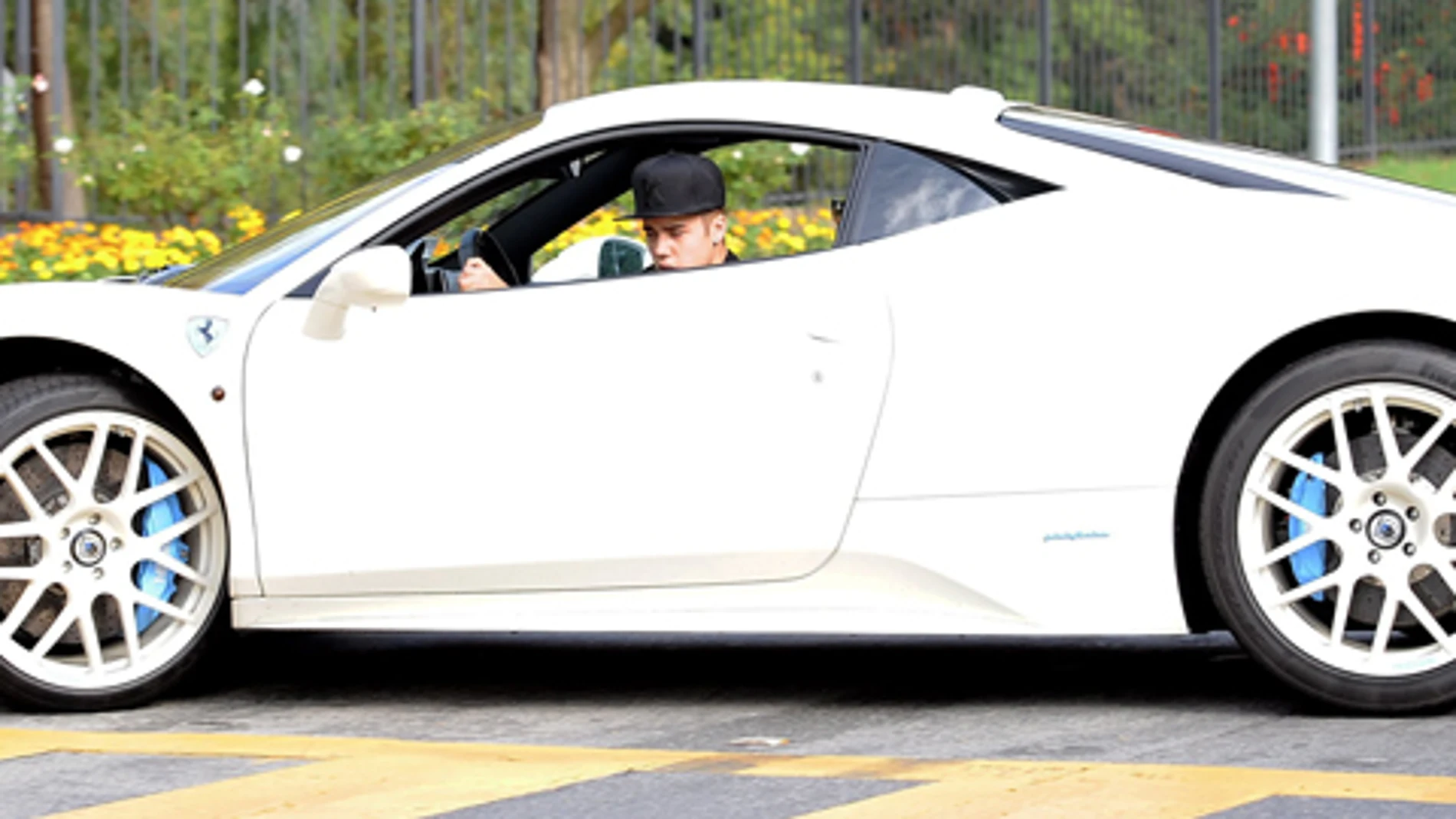 El Ferrari de Justin Bieber involucrado en la muerte de un paparazzi El Ferrari de Justin Bieber involucrado en la muerte de un paparazzi